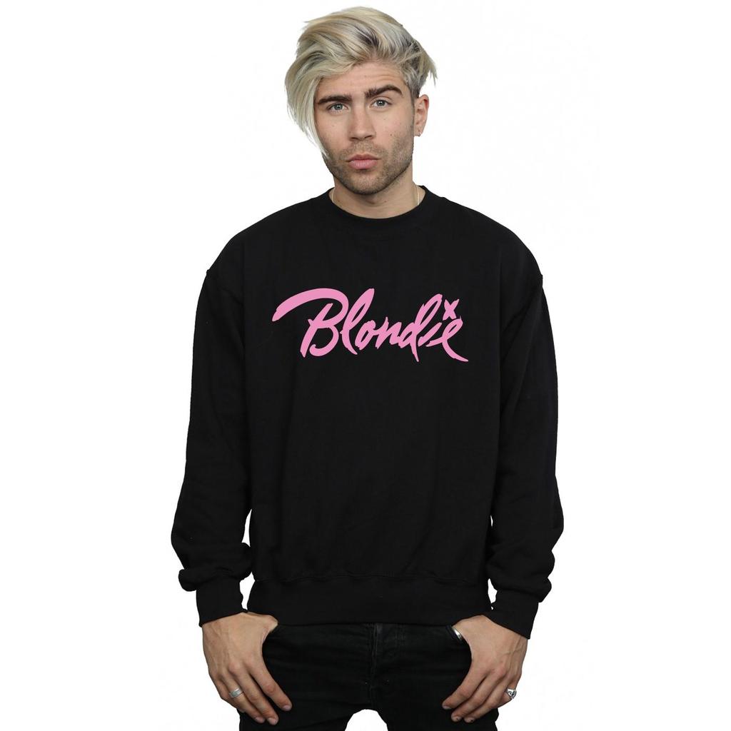 Blondie Mens Classic Logo Sweatshirt