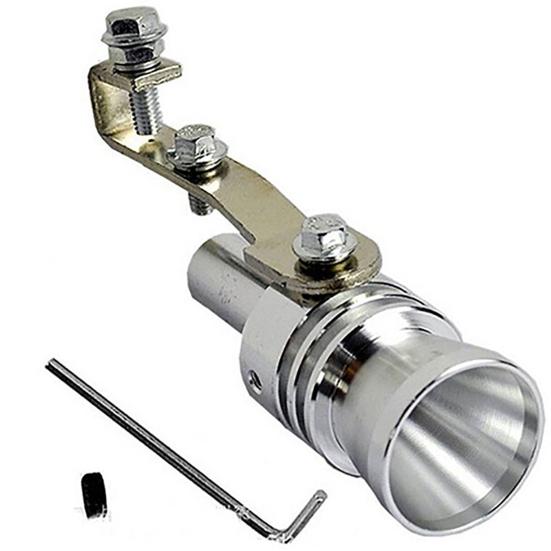 Fluier turbo practic, din aliaj, creativ, ușor, din aluminiu, pentru mașină, pentru motocicletă, fluier turbo fals pentru vehicul