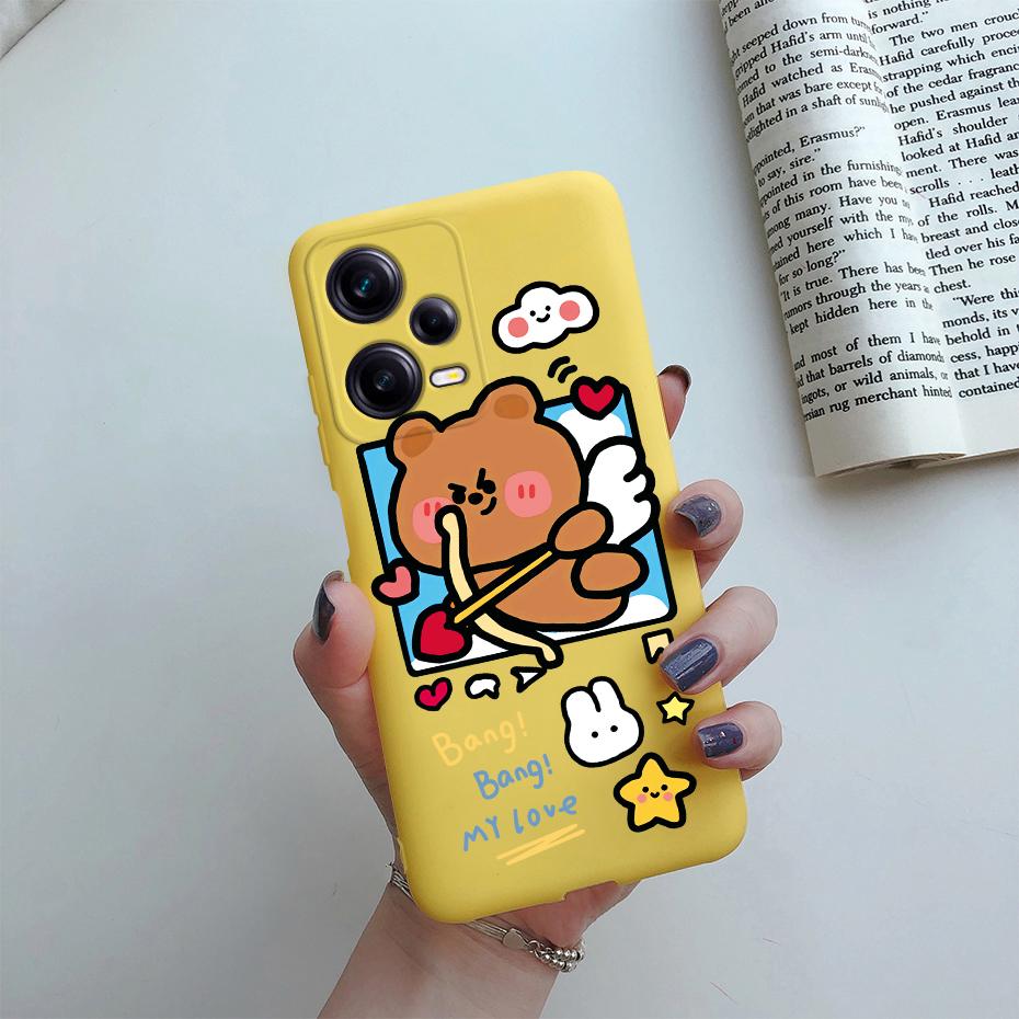 For Redmi Note 12 Pro Case Redmi Note12 4G 5G Cover Cute Marble Astronaut Silicone Phone Cases For Redmi Note 12 Pro Plus Bumper