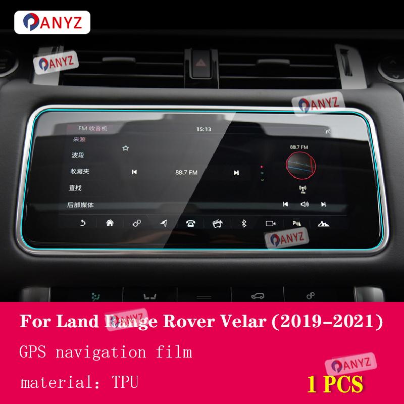 For Land Range Rover Velar -21 Gearbox Panel Navigation Screen Automotive Interior TPU Protective Film Anti-Scratch Sticker