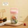Portable Fruit Oatmeal Breakfast Cup With Spoon For Students And Office Use
