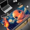 Gaming Mouse Pad HD Computer Office Game P-pokemonS Mousepad Rubber Anti-slip Long Keyboard Pad G-gengar P-pikachu Cute Desk Mat