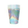 20 GOBELETS LUXE 53CL RECYCLABLES - IRISÉS BRILLANTS Multicolore