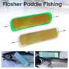 Yousheng Fishing Spot Reflective Flasher for Trolling Salmon Trout Fishing Underwater Deep Drop Fishing Plastic Lure for Freshwater Seawater