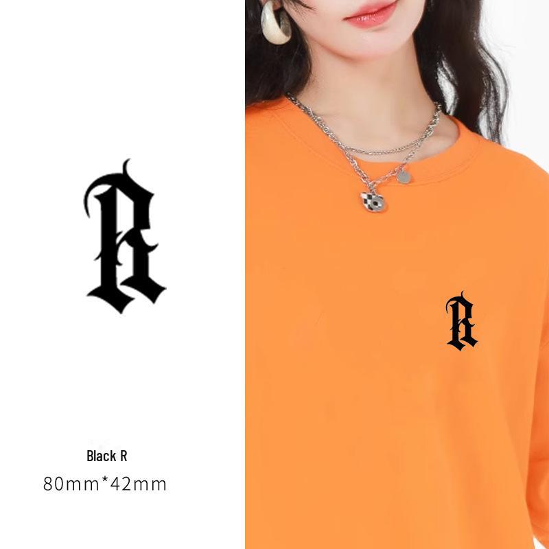 New Heat Transfer Stickers: Decorative Patterns for Couple's T-Shirts