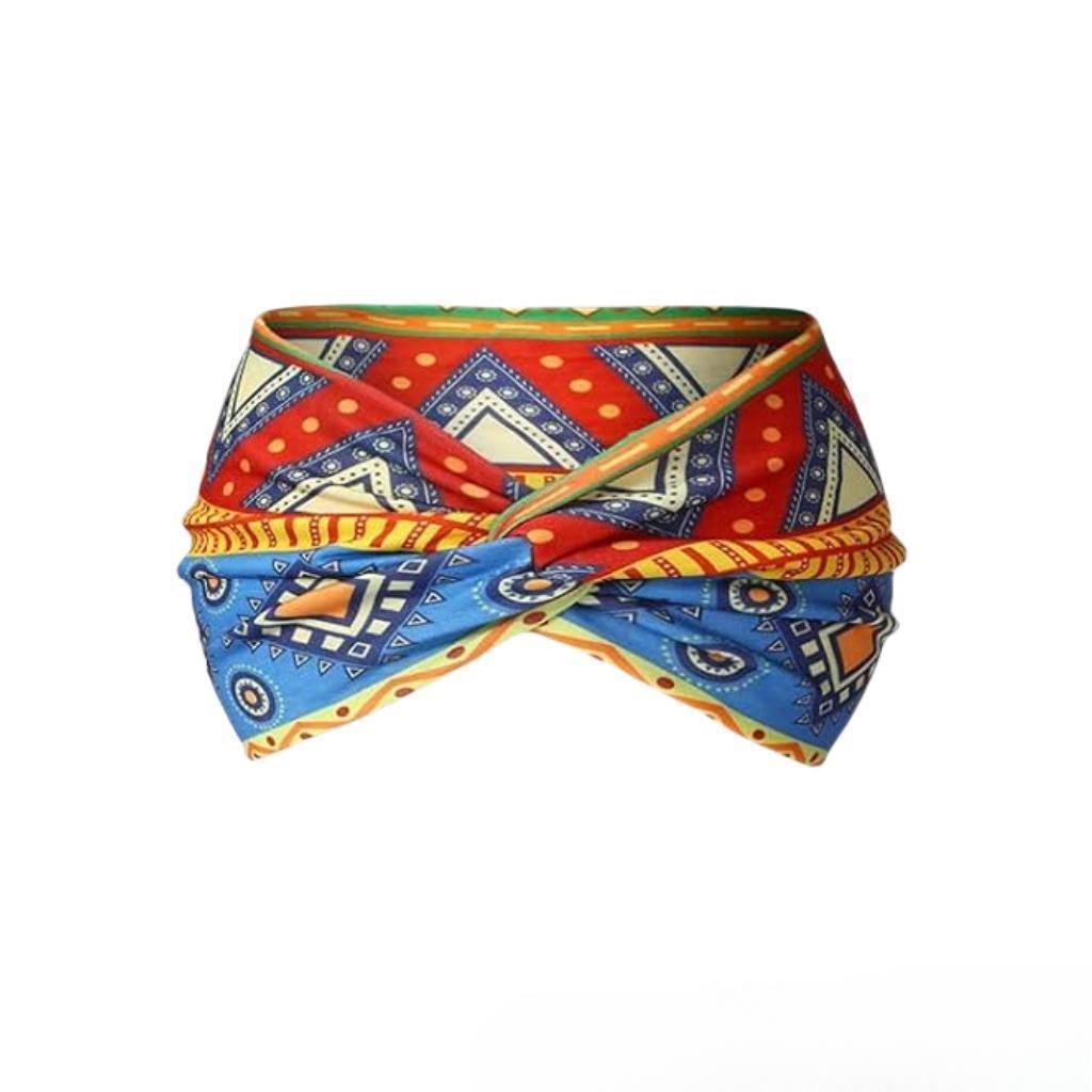 Bohemian Wide Sports Headband for Women - European, American & African Styles