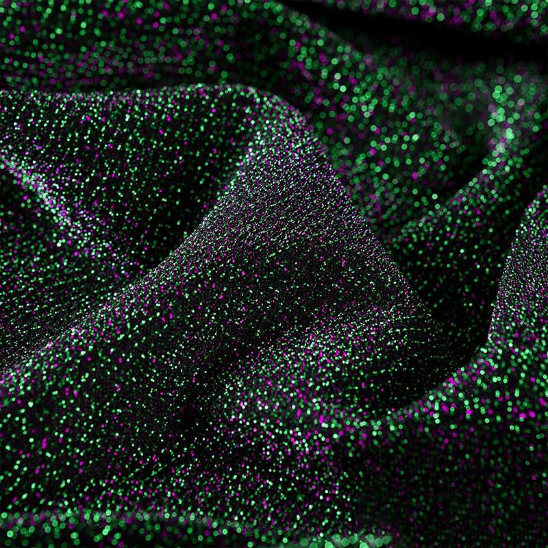 100x155cm Elastic Glitter Fabric Shimmer Glitter Mesh Gauze For Performance Dress Skirt Wedding Doll Diy Sewing Soft Shiny Cloth