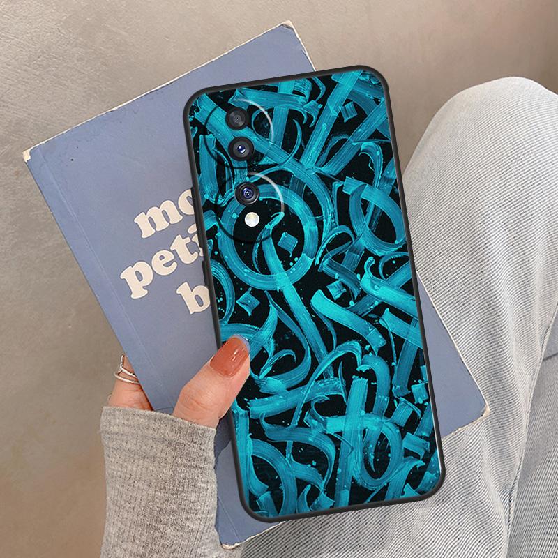 Pokras Lampas Art Graffiti For Honor Magic 8 Pro 5 6 7 Lite Case For Honor Win RT 400 200 90 70 X8c X8b X9a X9b X9c X9d