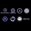 C200 E200 Für Mercedes Benz 2 STÜCK Original Auto Tür Willkommenslicht LED Auto Emblem Projektorlampe Für Mercedes Benz AMG Maybach W24