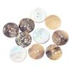 10-20 Pezzi Bottoni Naturali in Conchiglia da Cucito 10-20mm Colore Giappone Rotondo Conchiglia 2 Fori Bottone Per Accessori da Cucito Artigianato Fai da Te Abbigliamento