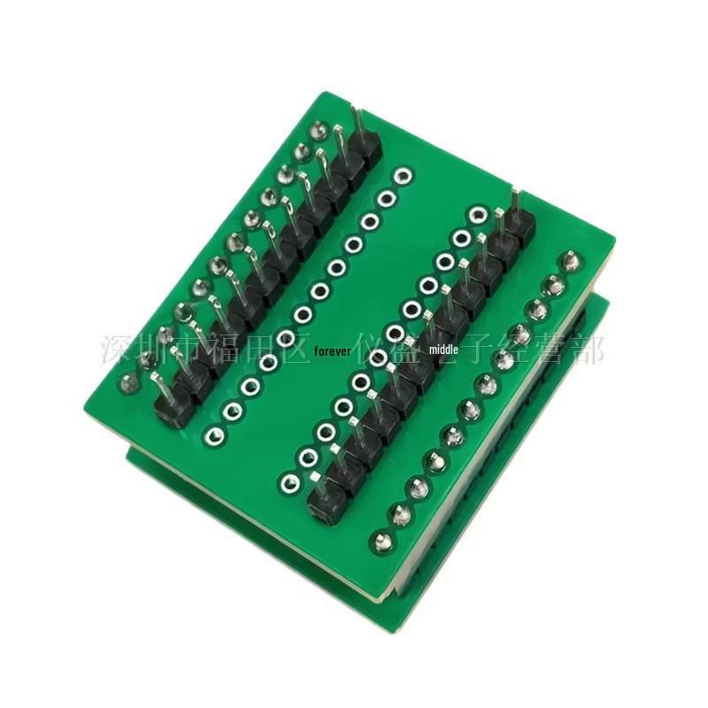 DFN8/DFN3.3x3.3-8L(0.65) IC Chip Burn-In, Test & Programming Socket Adapter DIP8
