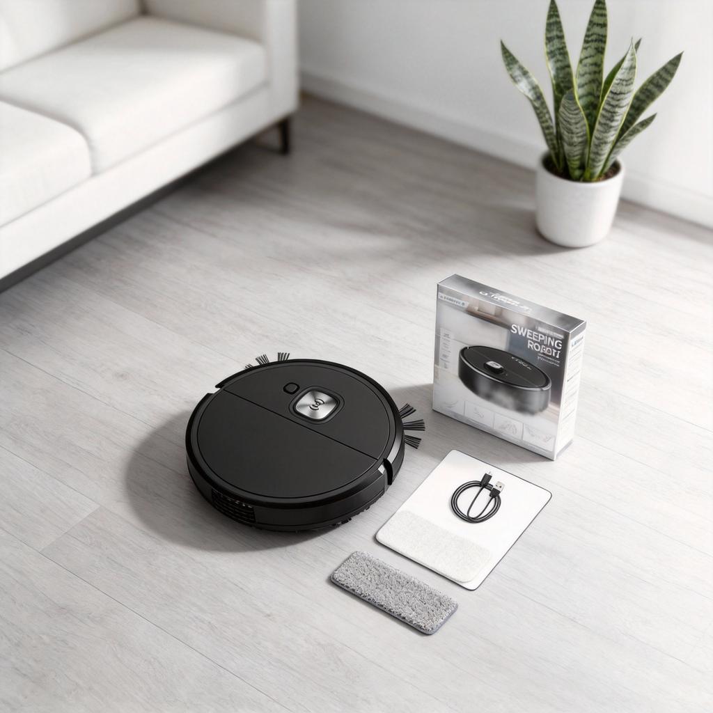 3-in-1 Smart Vacuum Cleaner Scanning Dragging Integrated Automatic Vacuuming Sweeping Mopping For Household Floor Cleaning Kit