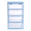 1 Stück Transparente Schreibtisch-Aufbewahrungsbox Schubladen-Organizer Make-up-Halter Plastik Mehrschichtige Box Tischplatten-Behälter