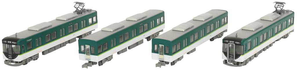 Railway Collection Tetsuro Keihan Electric Railway 13000 Series 4-Car Set A Diorama Supplies (Manufacturer's First Order Limited Production) 318286
