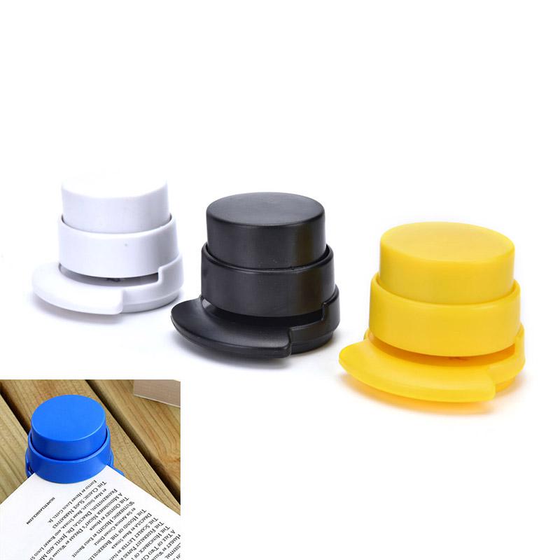 1X Office Home Staple Free Stapleless Stapler Paper Binding Binder Paperclip,