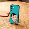 1 Stück Klassisch M-Mr B-Bean Lustig Handyhülle Für Samsung A73,72,71,53,52,51,22,91,80, Weiche Schwarze Hülle