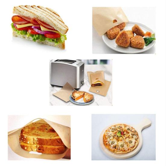 Yeniden Kullanılabilir Yapışmaz Tost Makinesi Çantası