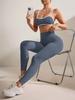 JYL Seamless Yoga Set Camisole Hip Lifting Pants Outdoor Fitness Suit