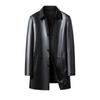 Men's Genuine Leather Coat Autumn and Winter High-end Fashion Business Casual Temperament Windproof Charm Genuine Leather Jacket