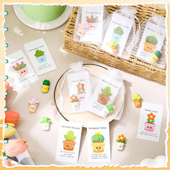 Employee Appreciation Gifts Bulk for Coworkers Funny Resin Animals with Thank You Cards Inspirational Office Pocket Gifts