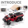 1/24 Scale  Ford F150 Camping RV Alloy Metal Diecast Off Road Pickup Truck Model Car Sound & Light Ornaments Gifts for Kid Boyfriend Present