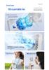Portable Dual-Use Mini Folding Fan: USB Rechargeable, Handheld, Desktop, Neck Hanging, Travel & Office