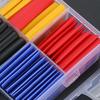 580pcs Boxed Color Heat Shrink Tube, 2 Times Heat Shrink Tube Wire Protection Repair Insulation Sleeve