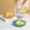Obstteller Haushalt Wohnzimmer Teetisch Essen Trockenfrüchte Süßigkeitenteller Leichter Luxus Anti-Fall High-End Obstbecken