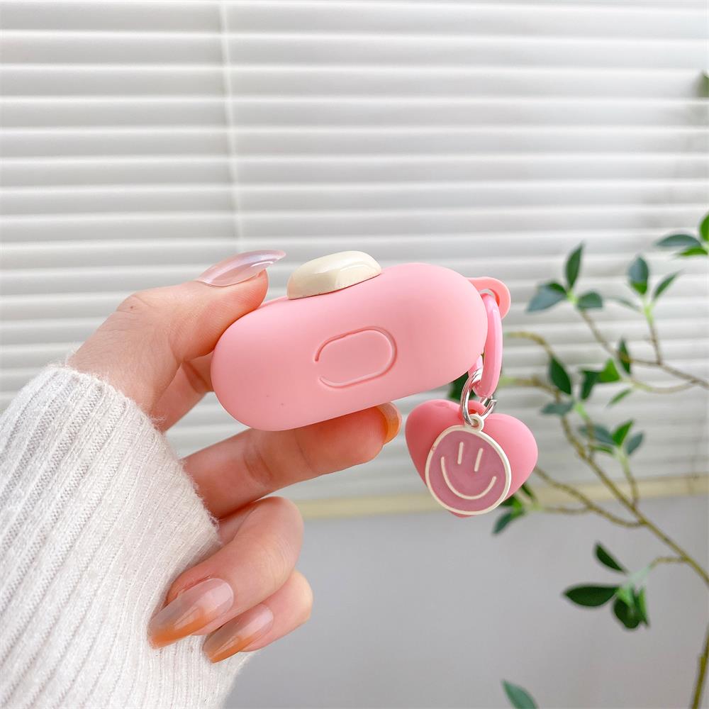 New Silicone Earphone Case For Apple Airpods Pro 1/2/3 Love Pendant High Quality Soft Case Protection Case Fashionable Simple