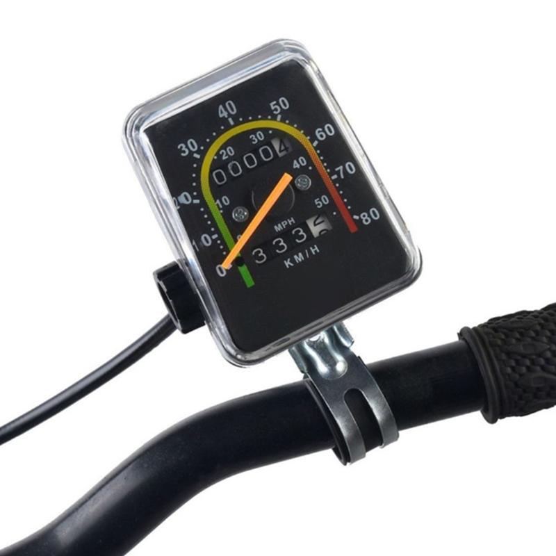 Analoges Mountainbike-Tachometer mit präzisen Geschwindigkeitsdaten und Aluminiummaterial, geeignet für Fahrradbegeisterte