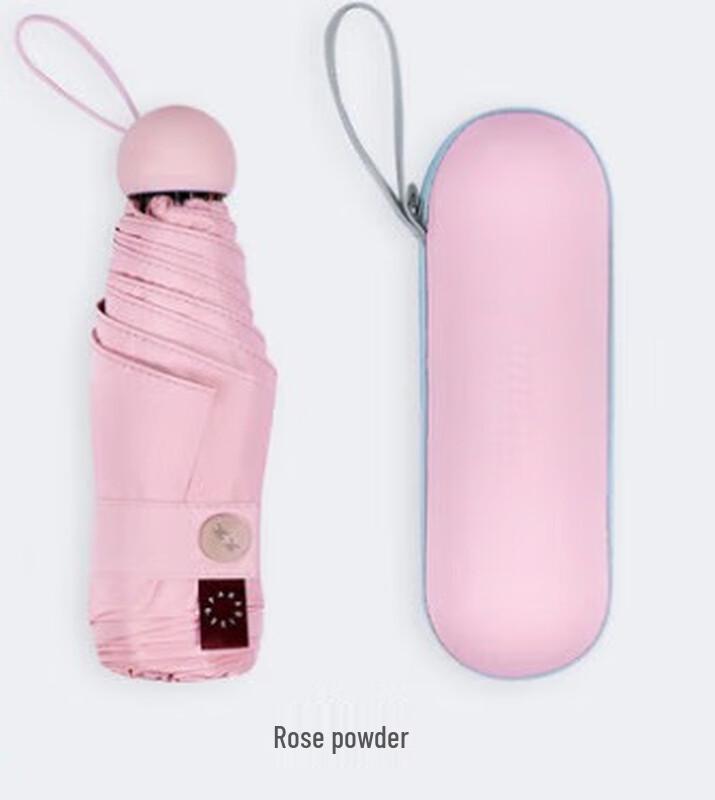 Paradise Umbrella Mini UV Protection 5-Fold Capsule Umbrella