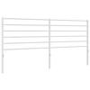 Tête de lit en métal Blanc 180 cm