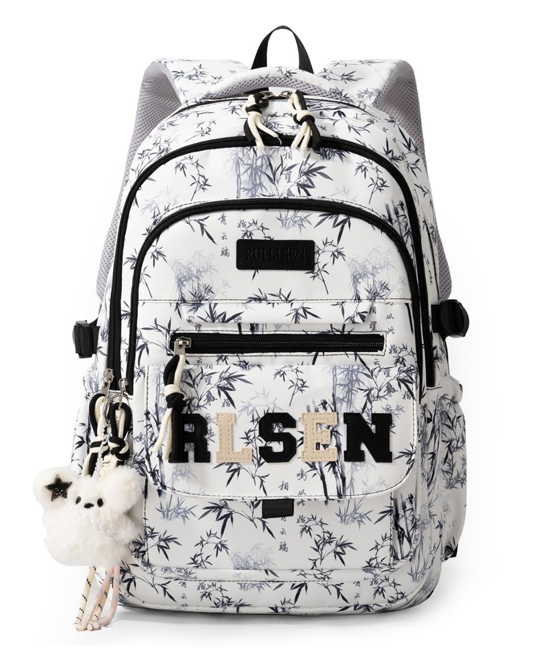 YYBEIQII Women s Large Capacity Lightweight Backpack for High School Students, Korean Style, Cute, Double-Shoulder Backpack, School Backpack, Travel