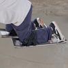 VEVOR Concrete Knee Boards Stainless Steel, 28'' X 8'' Concrete Sliders, Knee Boards For Concrete