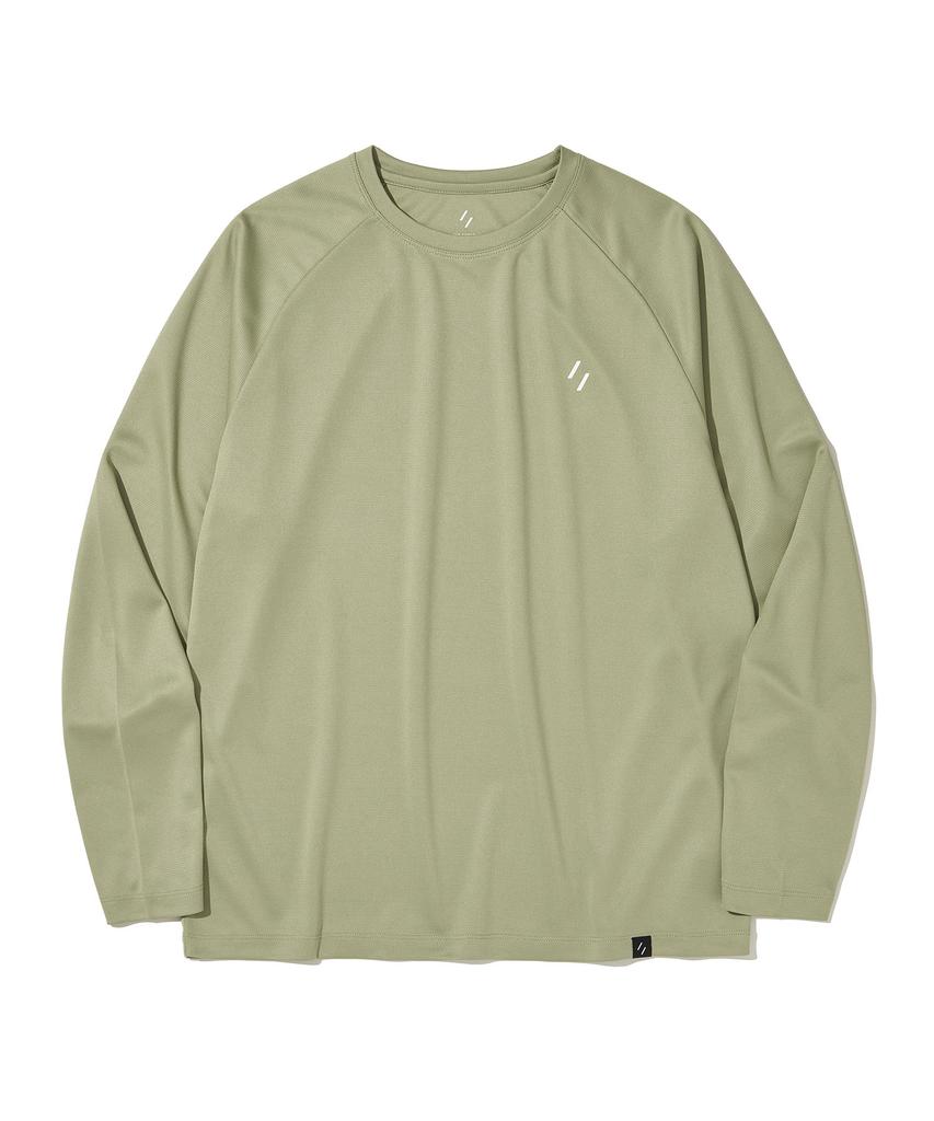 Welteoigseupelimeonteu Brisa Raglan Long Sleeves T-Shirt_Sage Green