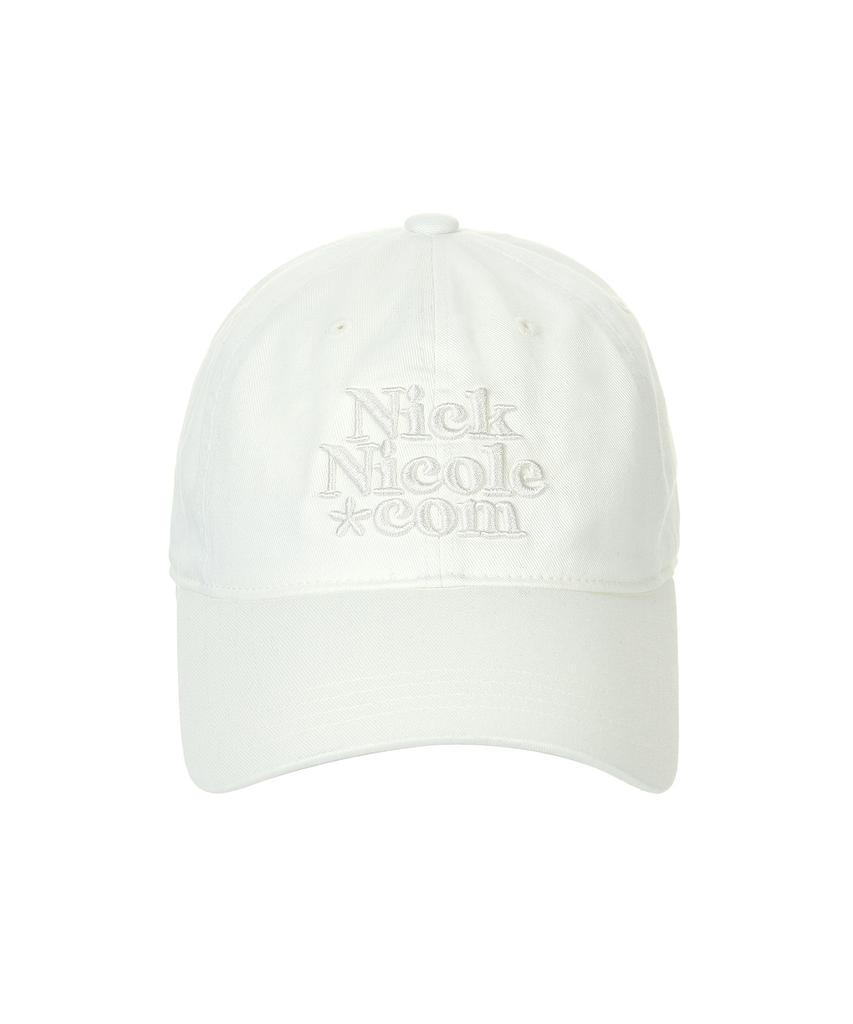 Nigaennikol Nn Dotcom Signature Ball Cap_Real White