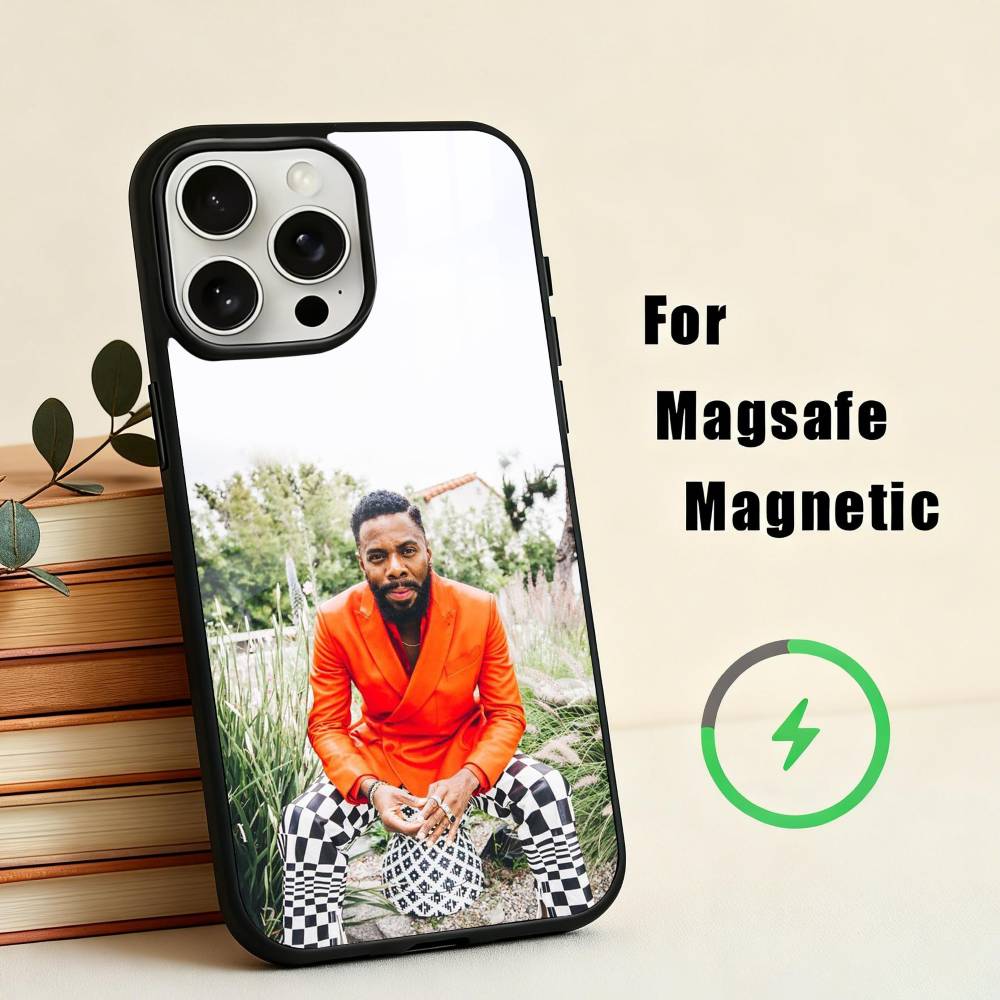 1PC Actor C-Colman D-Domingo Phone Case For iPhone17,16,15,14,13,12,11 Plus,Pro Max Magnetic For Magsafe Wireless Charging