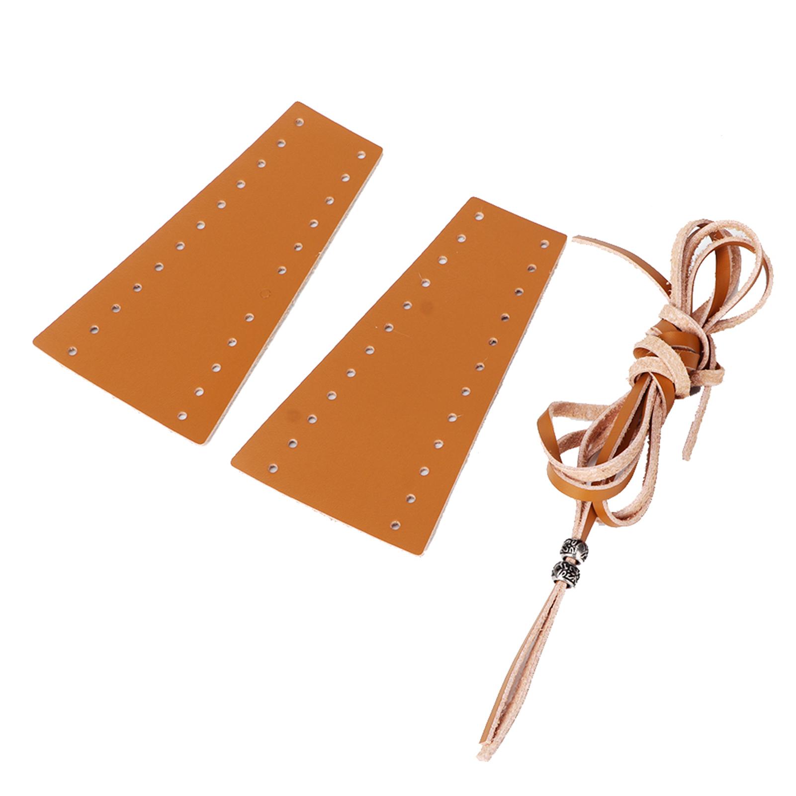 2pcs Motorcycle Brake Clutch Lever Handle Cover Accessory Fits for YamahaKhaki