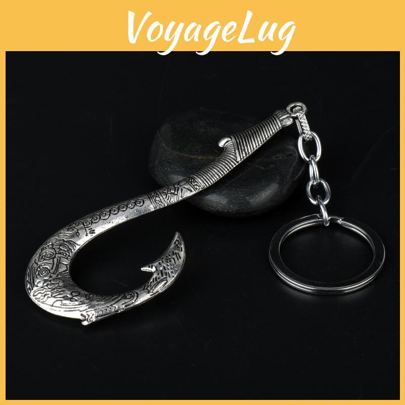 Moana Alloy Keychain Pendant With Vintage Style For Gift And Travel Souvenirs