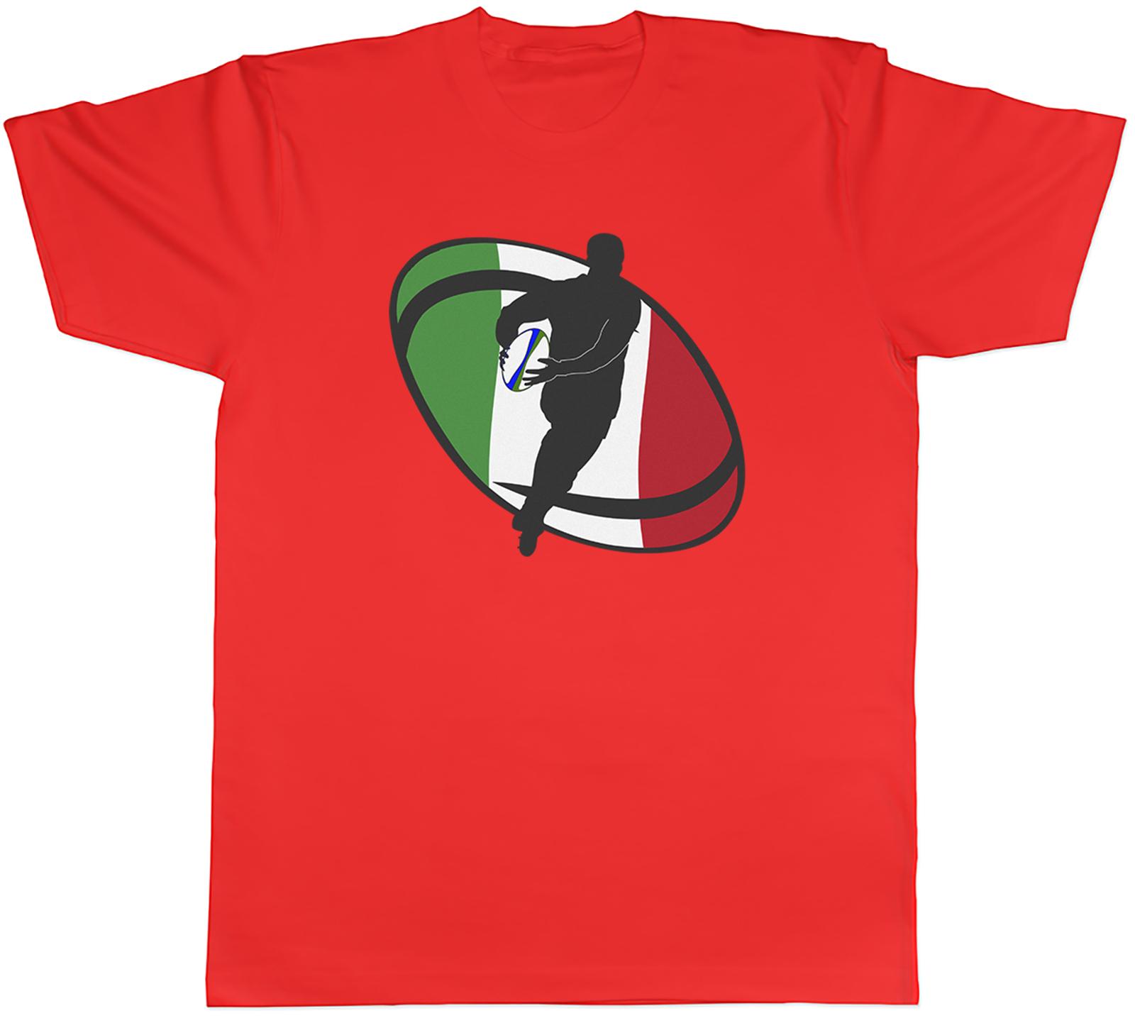 Rugby Italy Mens Unisex TShirt Tee S