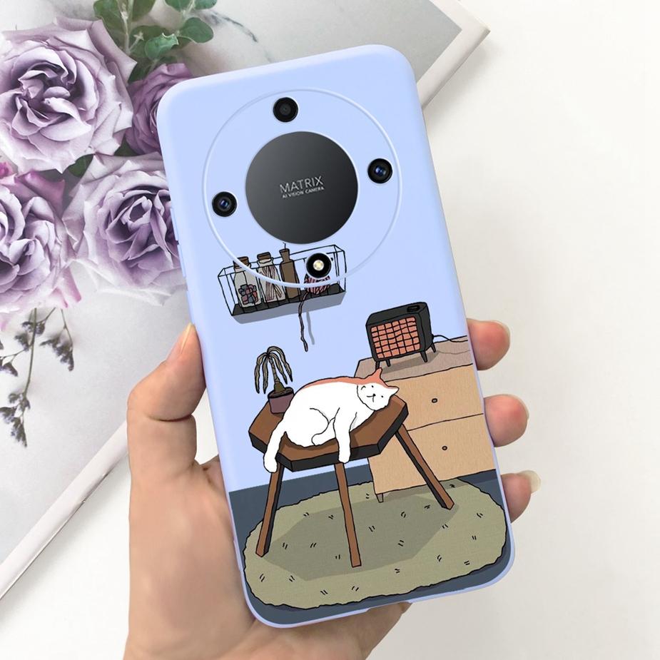 For Honor Magic 6 Lite Case Cute Fashion Candy Painted Cover Shockproof Phone Case For Honor Magic6 Lite 5G Fundas 6.78'' Bumper