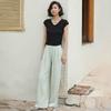 Laengsseon Ls_High-Waisted Summer Pants