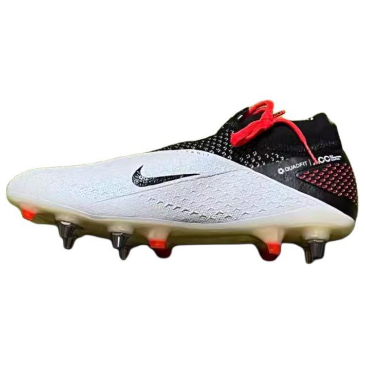 

Nike Phantom Vision Легкие Удобные SG (Металлические длинные шипы) Натуральная трава Нескользящие Прочные Футбольные бутсы Мужские Футбольные бутсы Белый Черный CT5899-107 39