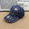 Light and breathable lace cap, hot diamond flower design, comfortable outdoor travel versatile sunshade baseball cap