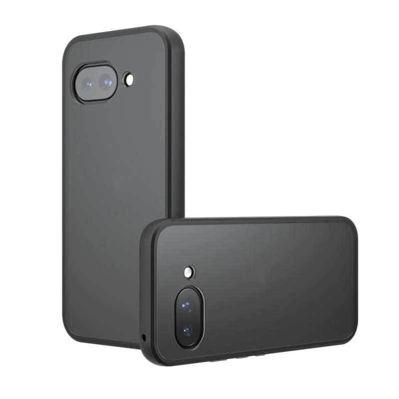 

Матовий протиударний чохол для телефону Goolge Pixel 9A Pixel 9 Pro XL Жорсткий бампер М яка прозора задня кришка для Pixel 9Pro XL for Pixel 9A чорний