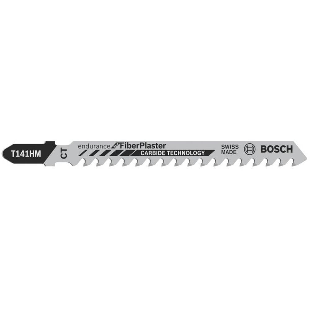

BOSCH Jigsaw blade set of 3 for (Bosch) plasterboard/FRP T-141HM/3 серебряный