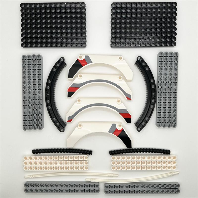 

MOC Technical Parts 42545 41239Bricks Pin Liftarm Studless Beam Axle Connector Panel Car Toy Compatible Building Blocks Toys