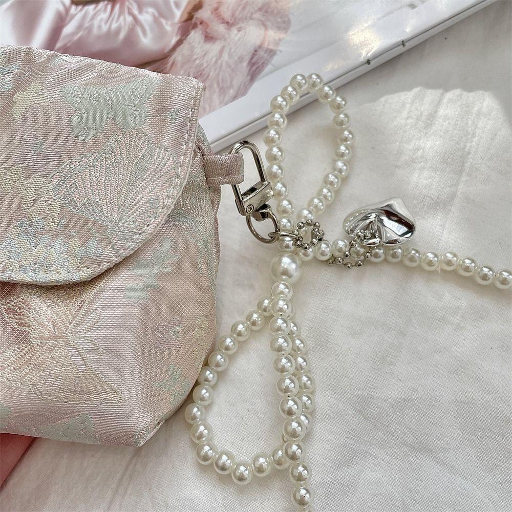 Embroidery Button Coin Purse Butterfly Chinese Style Storage Bag  Jewelry Packing