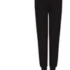 Emporio Armani FW22 Logo Print Color Block Sports Pants Women Bottoms Black 6LTP57-TJCZZ-1200