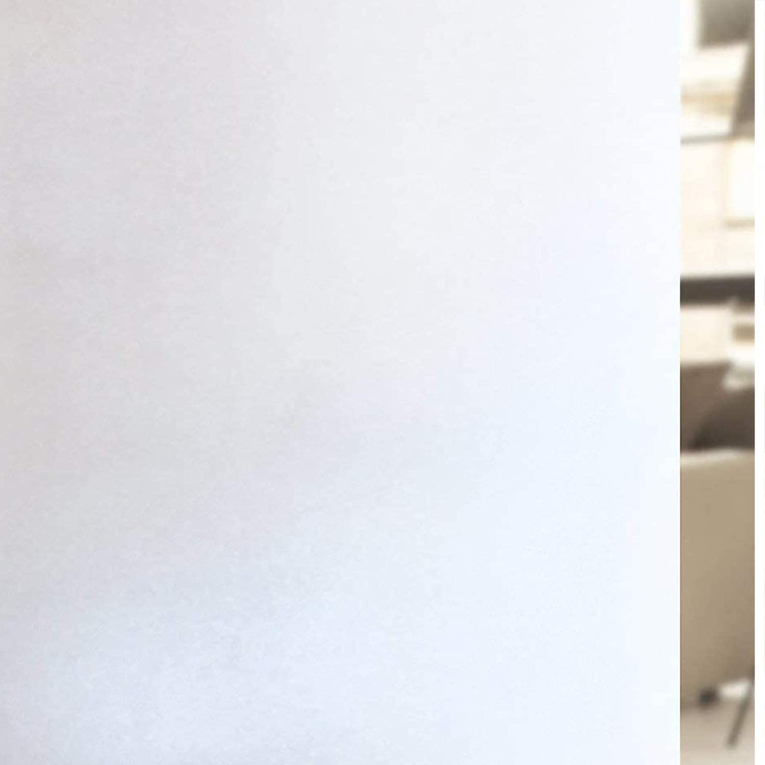 

Пленка для защиты окон, матовое съемное стеклянное покрытие для ванной комнаты, непрозрачная статическая наклейка на дверь, регулирующая тепло, для домашнего офиса 30x100cm белый